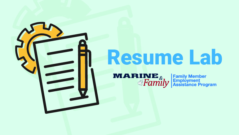 Resume Lab Wednesday