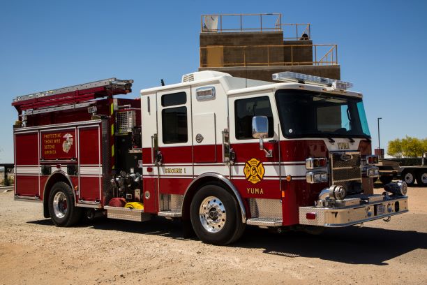 MCAS Yuma Fire Department Tour