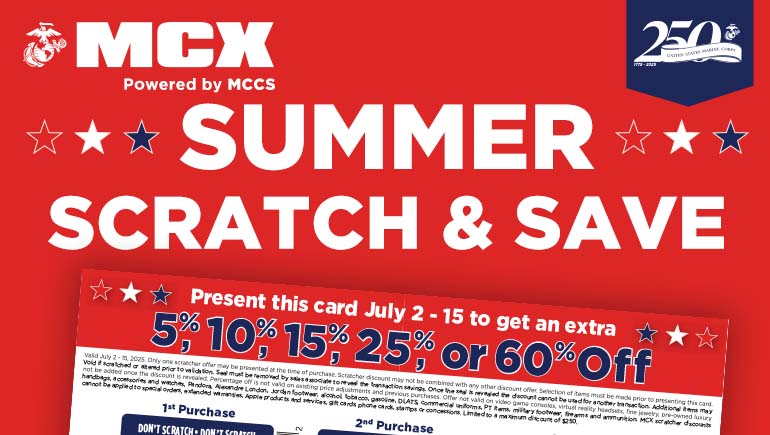 MCX: Summer Scratch & Save
