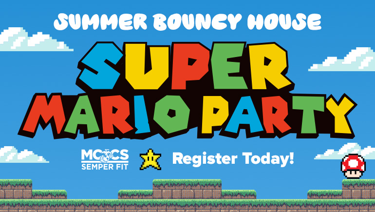 Bouncy House Super Mario Party