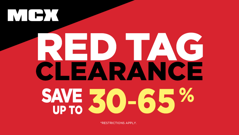 MCX: Red Tag Clearance