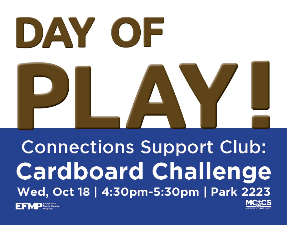 EFMP Day of Play: Cardboard Challenge
